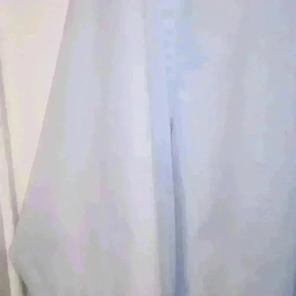 Puritan Lt Blue Long Sleeve Button Down Dress Shirt - Size 17 - Picture 9 of 12